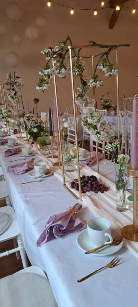 Hochzeitsdekoration in Lichtenstein