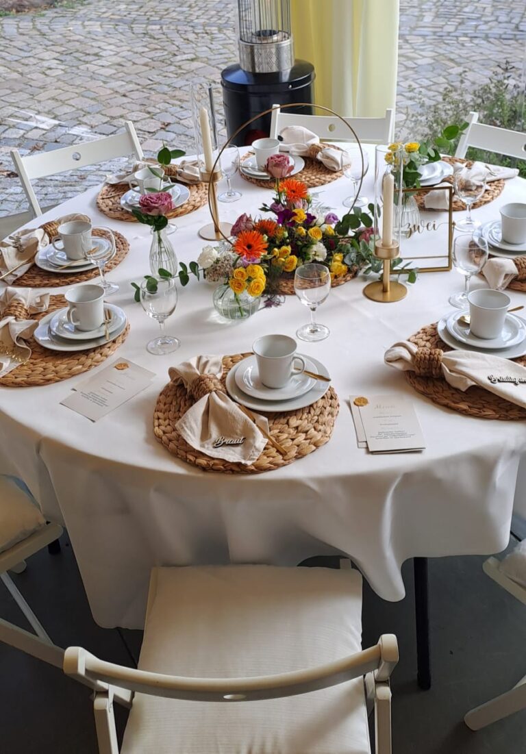 Dekoration Hochzeit